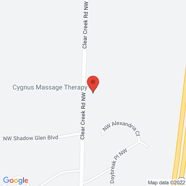 Location for Cygnus Massage Therapy